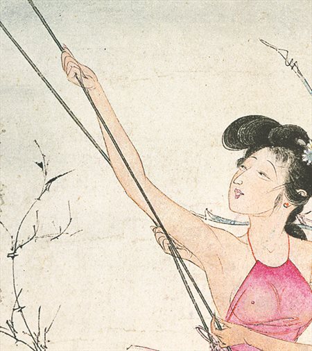 綦江区-胡也佛的仕女画和最知名的金瓶梅秘戏图